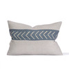 Jules 1622 - Linen and Mud Cloth Decorative Pillow - Front