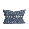 Maya Lumbar Mud Cloth Pillow - 16"x22"- Front