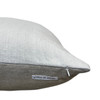 Laguna - 22 x 22 - Natural Heritage Hemp, Pure Linen Pillow - Side