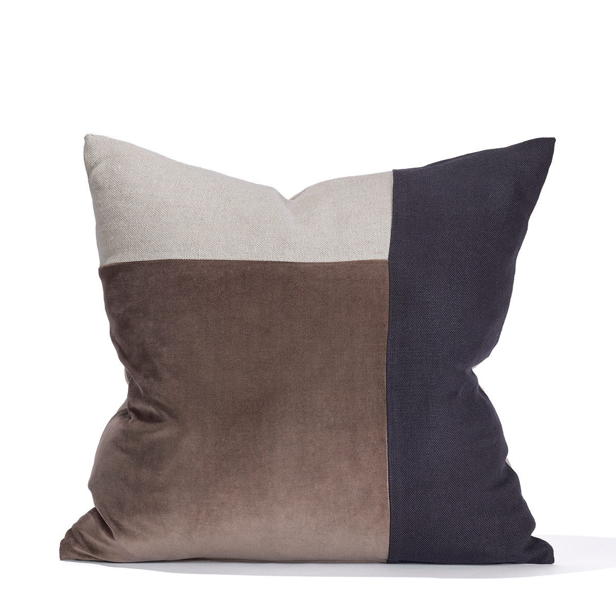 Hart 22 Linen and Cotton Velvet Pillow - Front