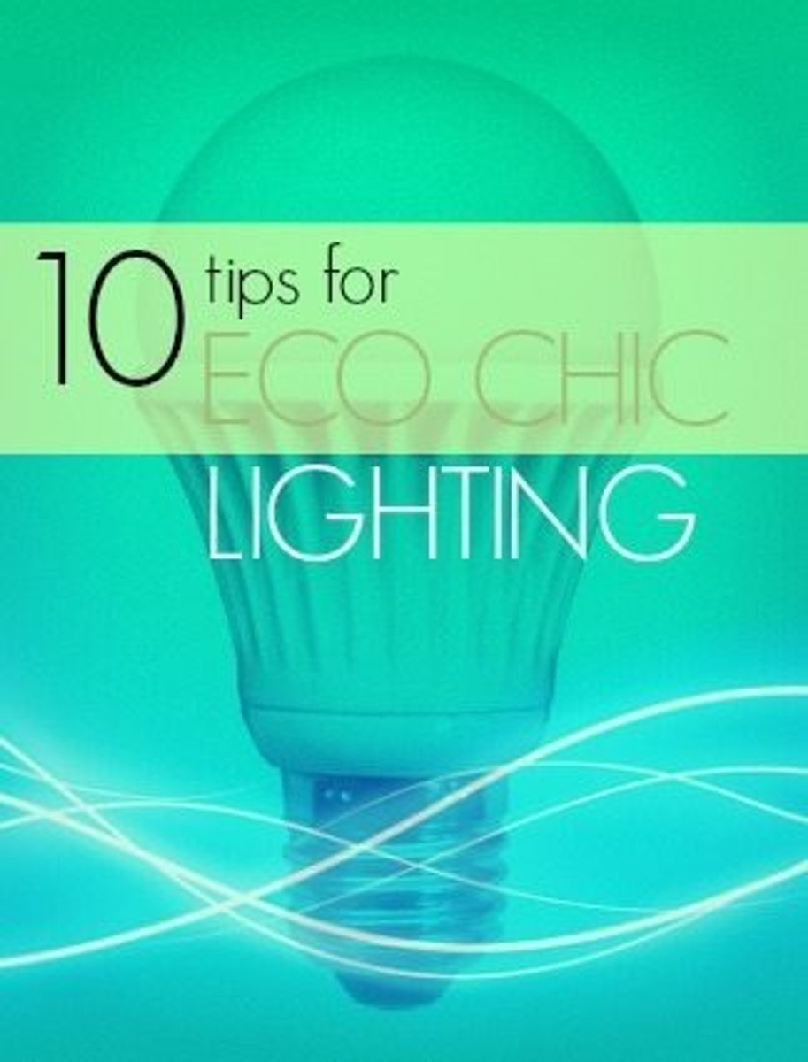 10 Tips for Eco Chic Lighting