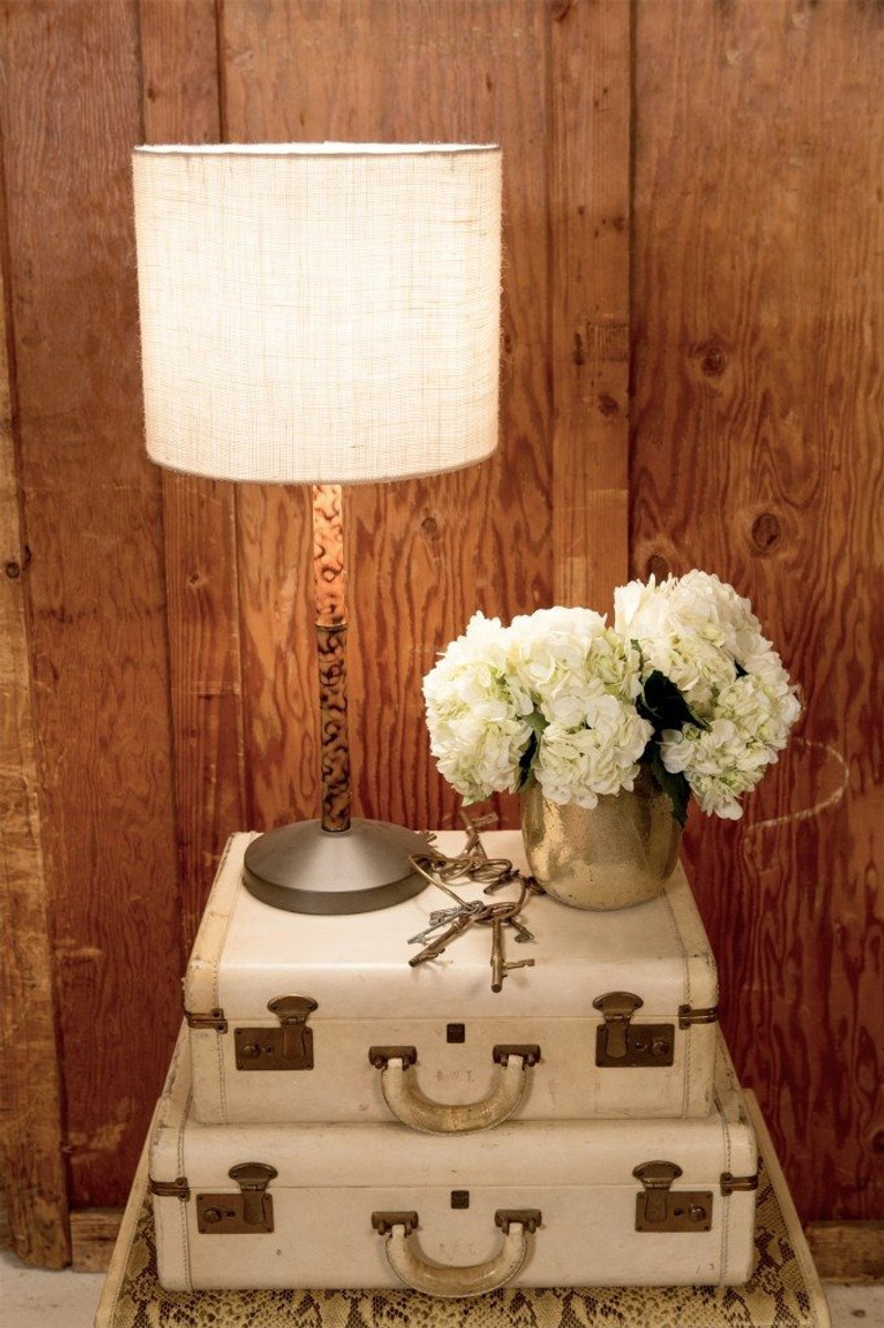 Natures Fiber Burlap Lamp Shades