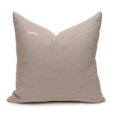 Celine Green Tourmaline Linen Velvet Pillow - Back