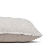 Ember Natural Linen and Aso Oke Pillow - 22- Side View
