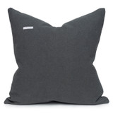 Crosley Cotton Twill  pillow - Carbon Gray - Back