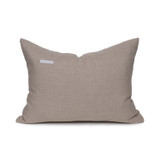 Blue with White Detail Starling Mud Cloth Decorative Pillow - Back