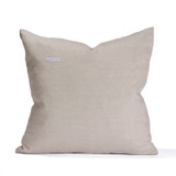 Marina 22 - Natural Linen Pillow - Back