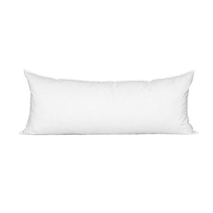 15 x 30 Lumbar Feather Down Pillow Insert - Made in USA