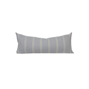 Gris Clair Capri Stripe  14 x 36 Decorative Lumbar - Front