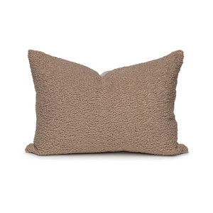 Cloud Vegan Faux Sherpa Fur Washable Pillow - Front