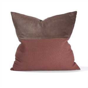 True 20 - Smokey Quartz Velvet Decorative Pillow - Front