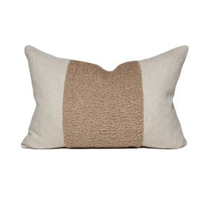 Wales Pillow in Vegan Fur- 14 x 20 - Front