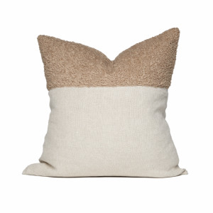 Wales Pillow in Vegan Fur- 20 x 20 - Front