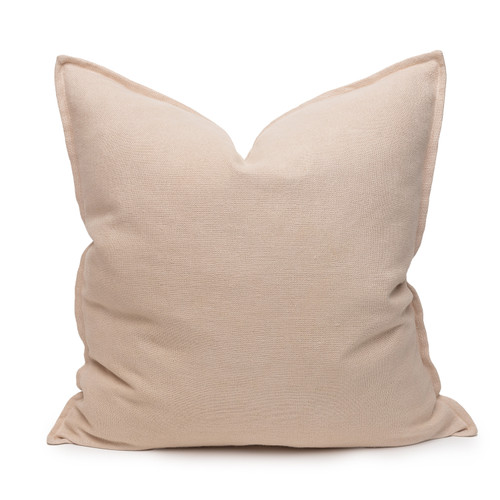 Simone PURE LINEN Pillow - Creme Brulee - front