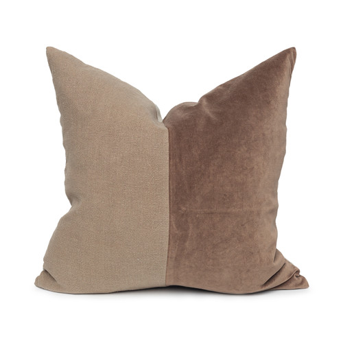 Saint Smokey Topaz Velvet Pillow - Front