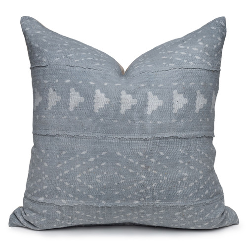 Ivy Mud Cloth Pillow - 22"- Front