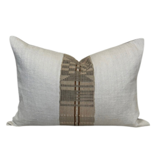 Christal Lumbar 1420 - Pure Linen Pillow - Front