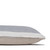 Salt Pillow Gray and White Woven Stripe - Side
