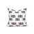 Gate Ikat Black and White Pillow - Front