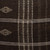 North Handspun Indian Wool Ivory and Brown 24 inch Pillow - Fabric Detail