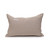 Celine Green Tourmaline Linen Velvet Lumbar Pillow - 14 x 20 Back
