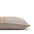 Coast Natural Linen Aso Oke Stripe Luxe Vintage Pillow - 22 - Side