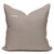 Trevor Handspun Indian Wool Ivory and Creme Pillow- 22- Back View