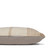 Myra Lumbar Pillow in Creme & Ivory, Hand Loomed Indian Wool-1420- Side View