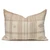 Park Handspun Indian Wool Ivory and Creme 24 inch Pillow - Front