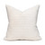 Polar Snow Pillow in Vegan Fur- 22 x 22 - Front