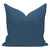 Crosley Cotton Twill  pillow - midnight - Fabric Detail