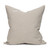 Harris Gold Pillow 22 -  Woven Gold and Natural textile pillow - Back