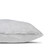 Horizon 20 Ombre Fog Gray Dip Dyed Cotton Velvet Decorative Pillow - Side