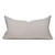 Gate Ikat Black and White Pillow - Back