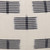 Gate Ikat Black and White Pillow - Fabric Detail