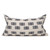Gate Ikat Black and White Pillow - Front