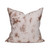 Malibu Sand Tie Dye Eco Topanga Linen Decorative Pillow - Front
