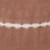 River Pillow 22 Brick Tie Dyed Linen - Fabric Detail