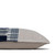 Blue and White Luxe Vintage Decorative Pike Pillow - Side