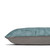 Blue Altare Woven Decorative Pillow - Side