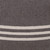 Three Stripe Woven Pillow Taupe - Fabric Detail