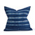 Indigo Wave Pillow 22 - Front