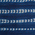 Indigo Wave Pillow 22 - Detail
