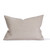 Jules 1622 - Linen and Mud Cloth Decorative Pillow - Back