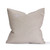 Marina 22 - Natural Linen Pillow - Back