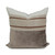 Romea Luxe Vintage Linen and Velvet Pillow 22 - Front
