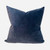 Zoe Cotton Velvet Double Sided Pillow - Front