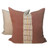 Cafe 20 x 20 Luxe Vintage Pillow - Pure Natural Linen - Back