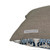 Butterfly 20 x 20 Cotton Blue Butterfly Block Print Pillow - side detail
