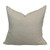 Del Mar - 22 x 22 - Vintage Indigo Hemp, Pure Linen Pillow - Back